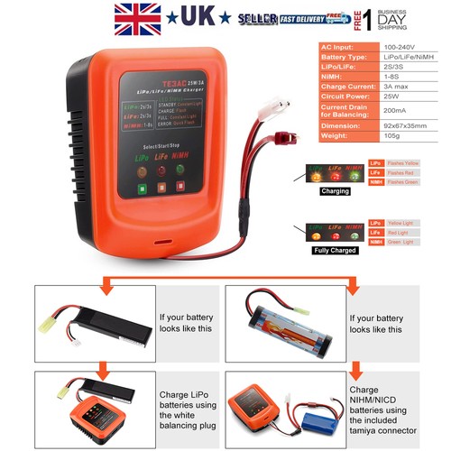 Te3ac lipo life nimh - nimh, battery